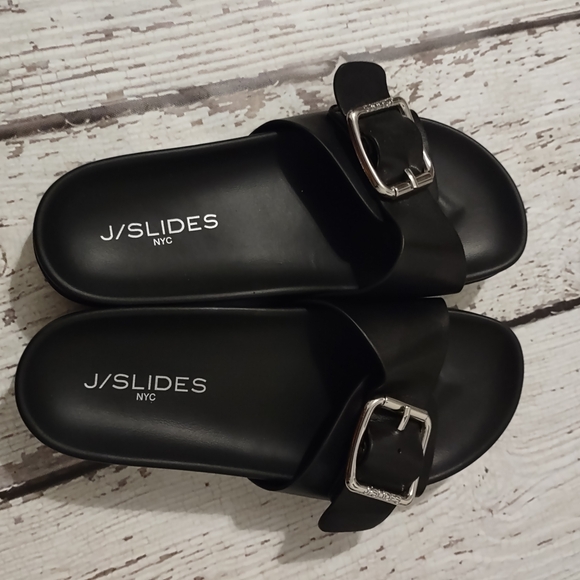 J/Slides NYC Women's Slides Size 6.5 - Picture 5 of 8